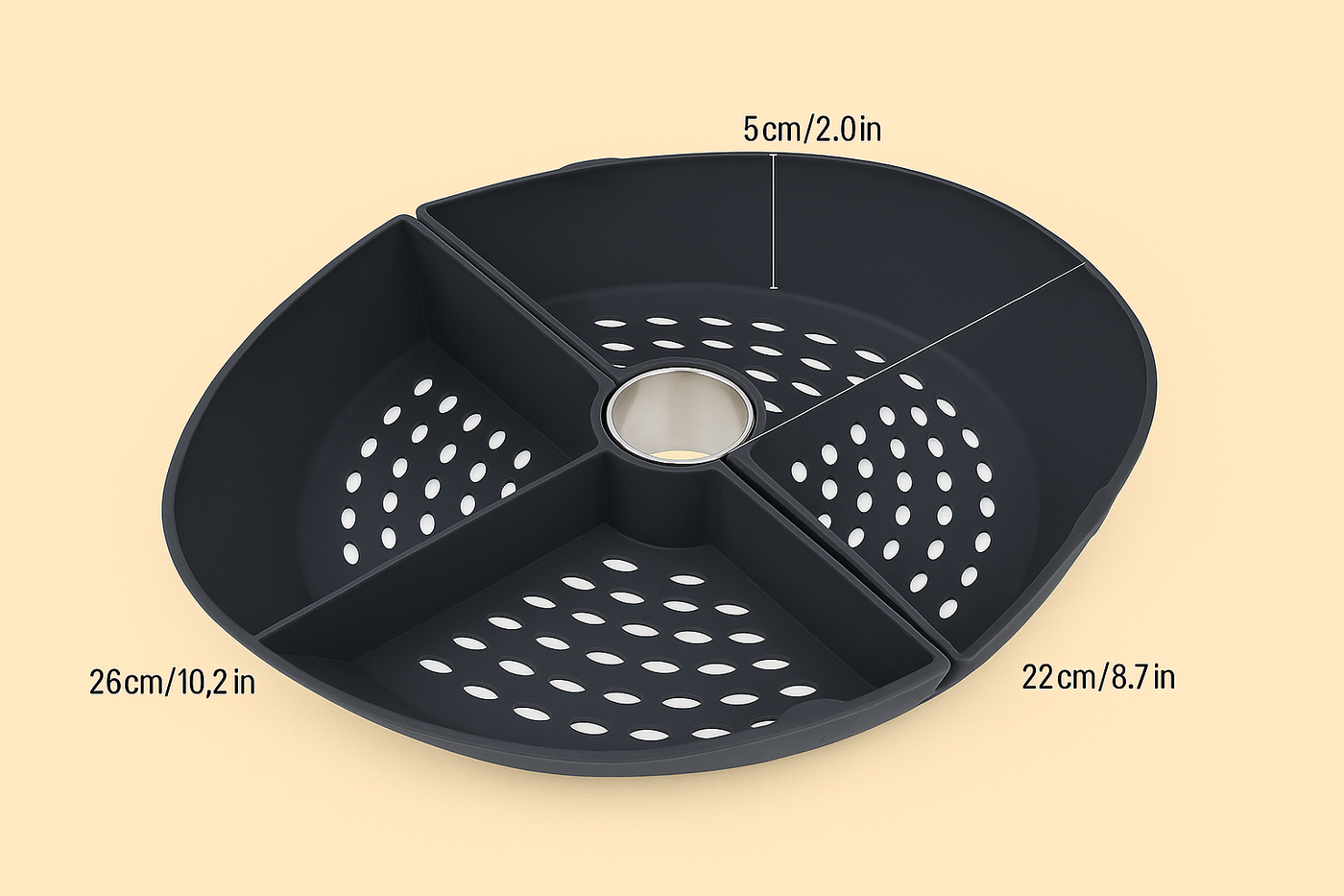 Séparateur de cuisson pour thermomix