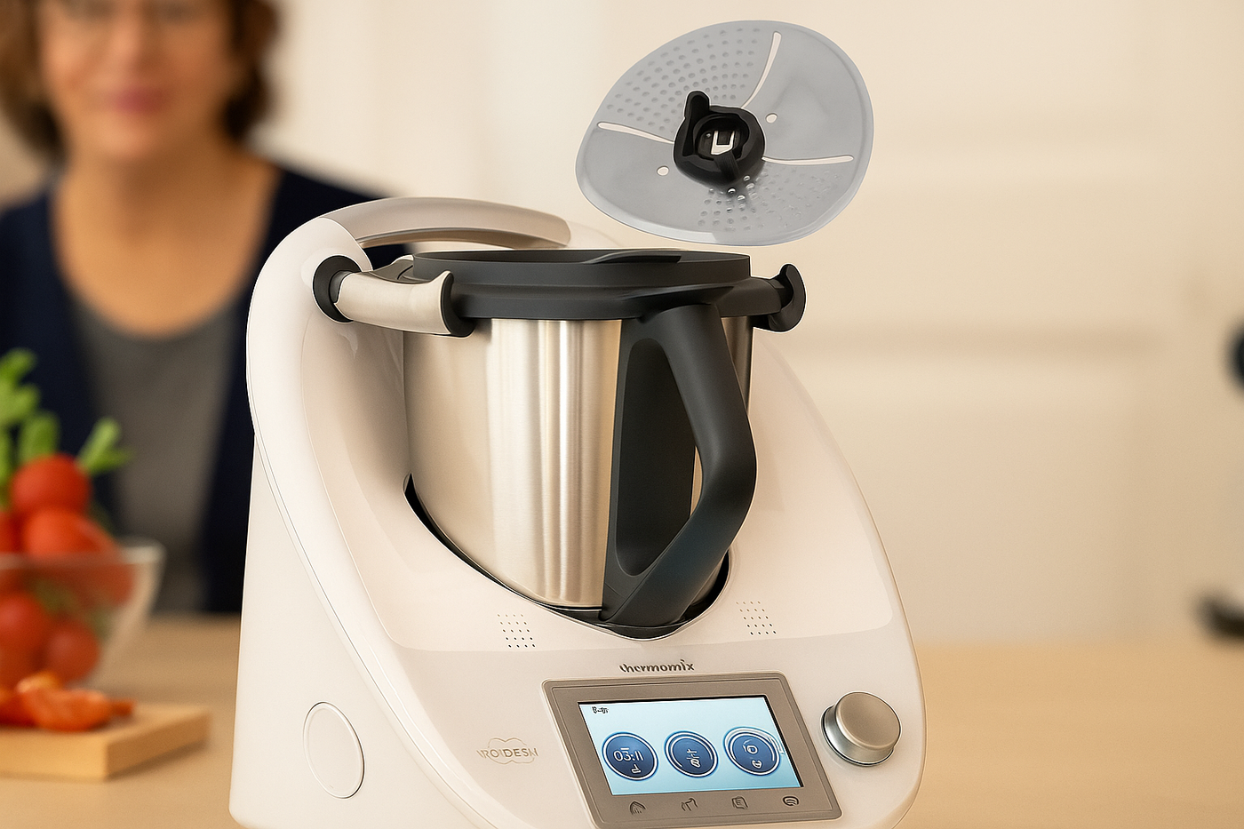 Couvre-lame éplucheur pour Thermomix