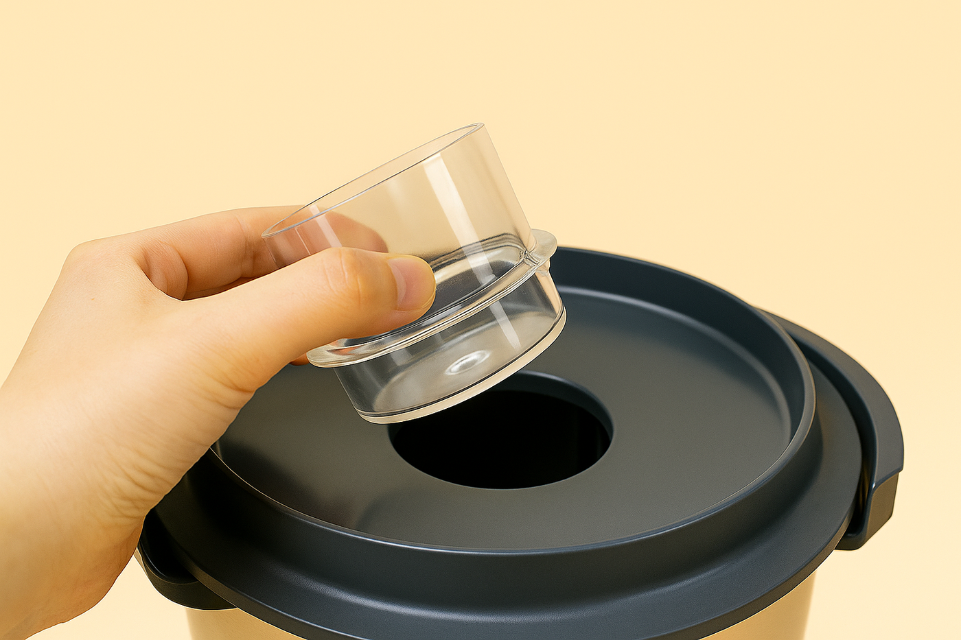 Goblet doseur transparent pour Thermomix