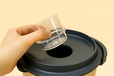 Goblet doseur transparent pour Thermomix