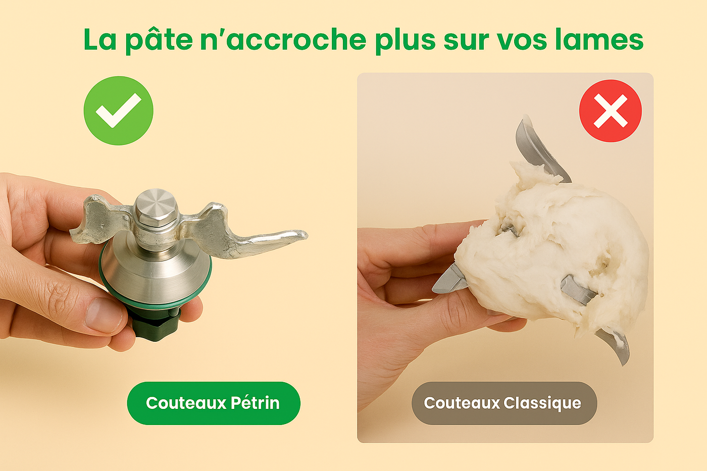 Couteau de Pétrissage Thermomix